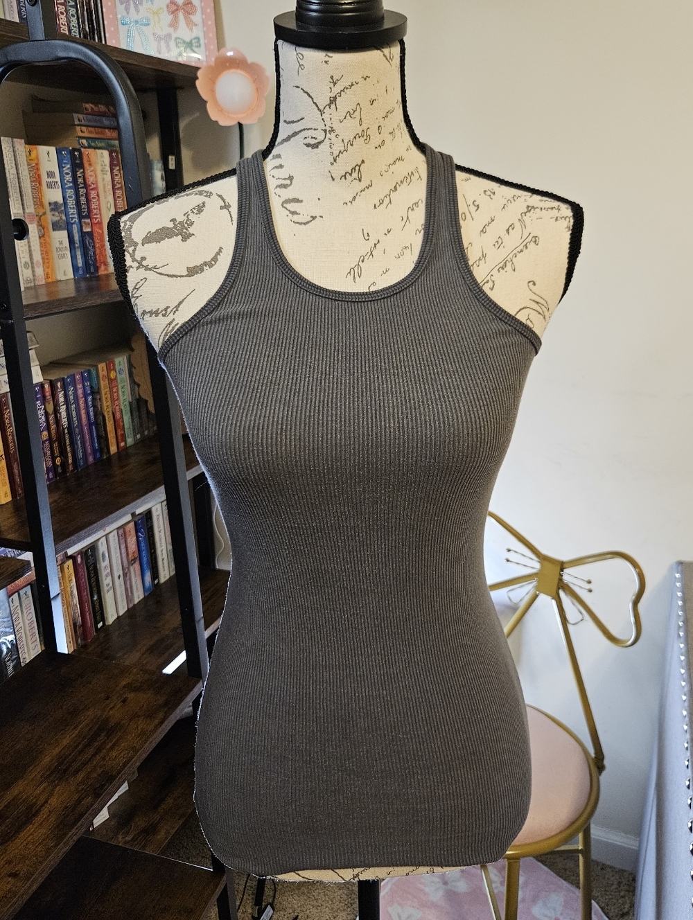 Groceries Ribbed Tencel Tank